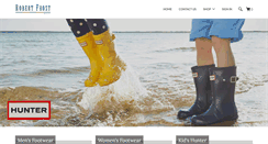 Desktop Screenshot of frostshoes.com